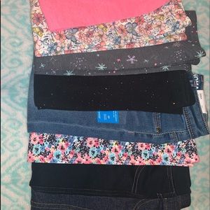 4T/5T leggings and jeans